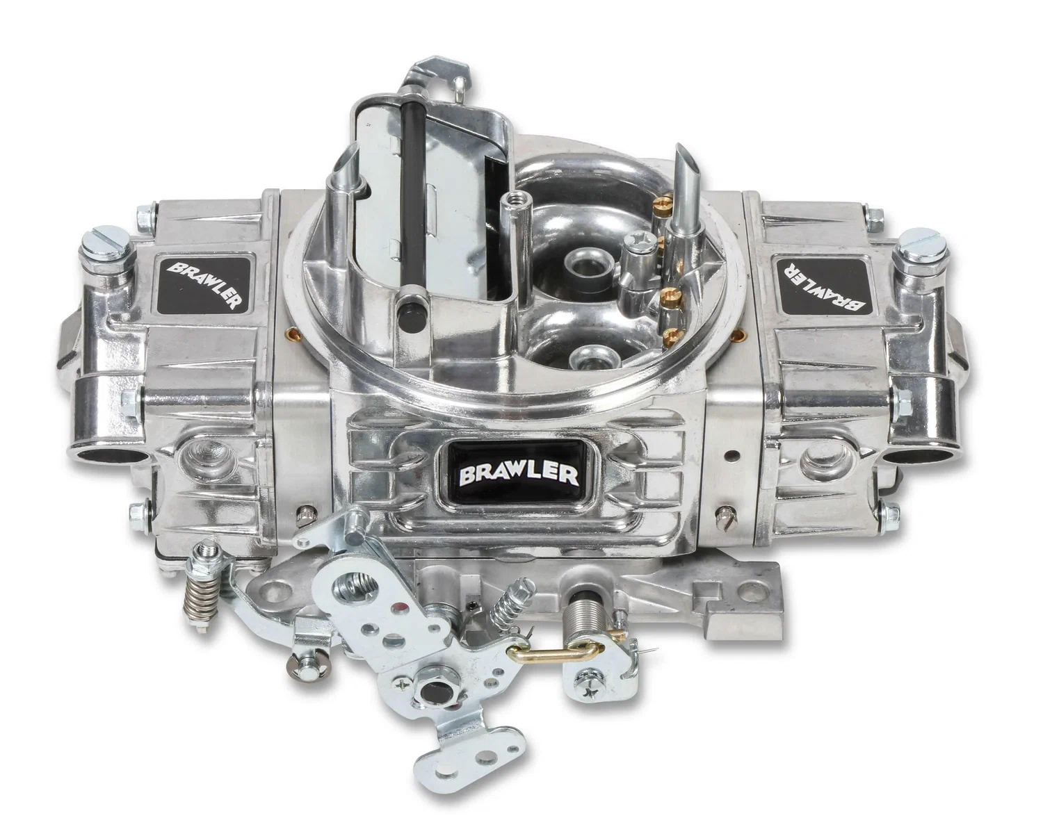 QuickFuel BR-67255 4 Barrel 650 CFM Brawler Double-Pumper Carburetor E